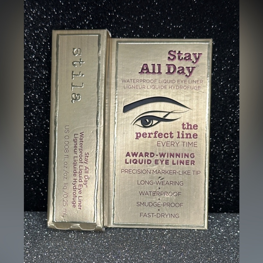 Stila Mini Stay All Day Waterproof Liquid Eye Liner — Intense Black
